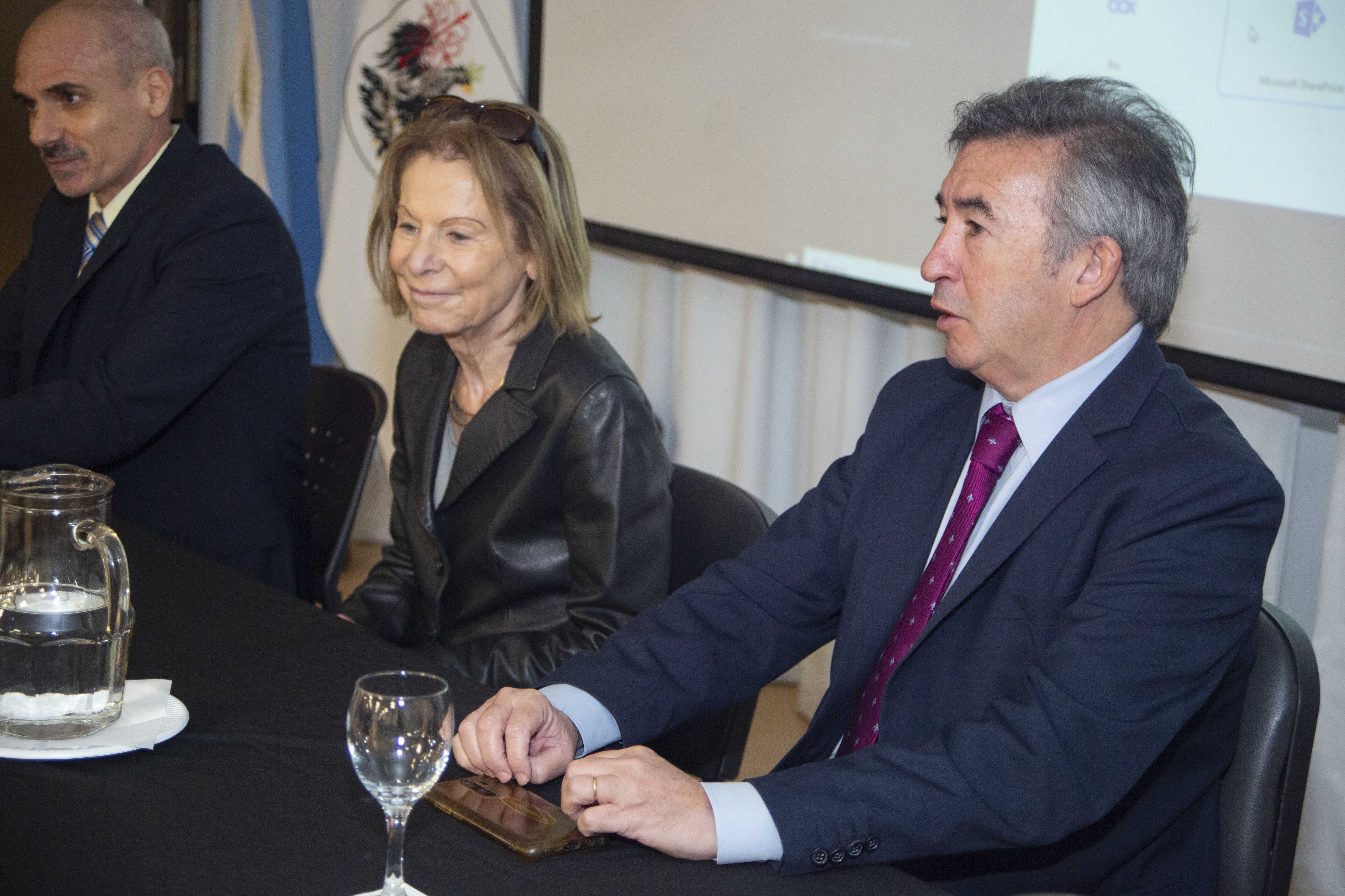 Los jueces Inés M, Weinberg y Santiago Otamendi.