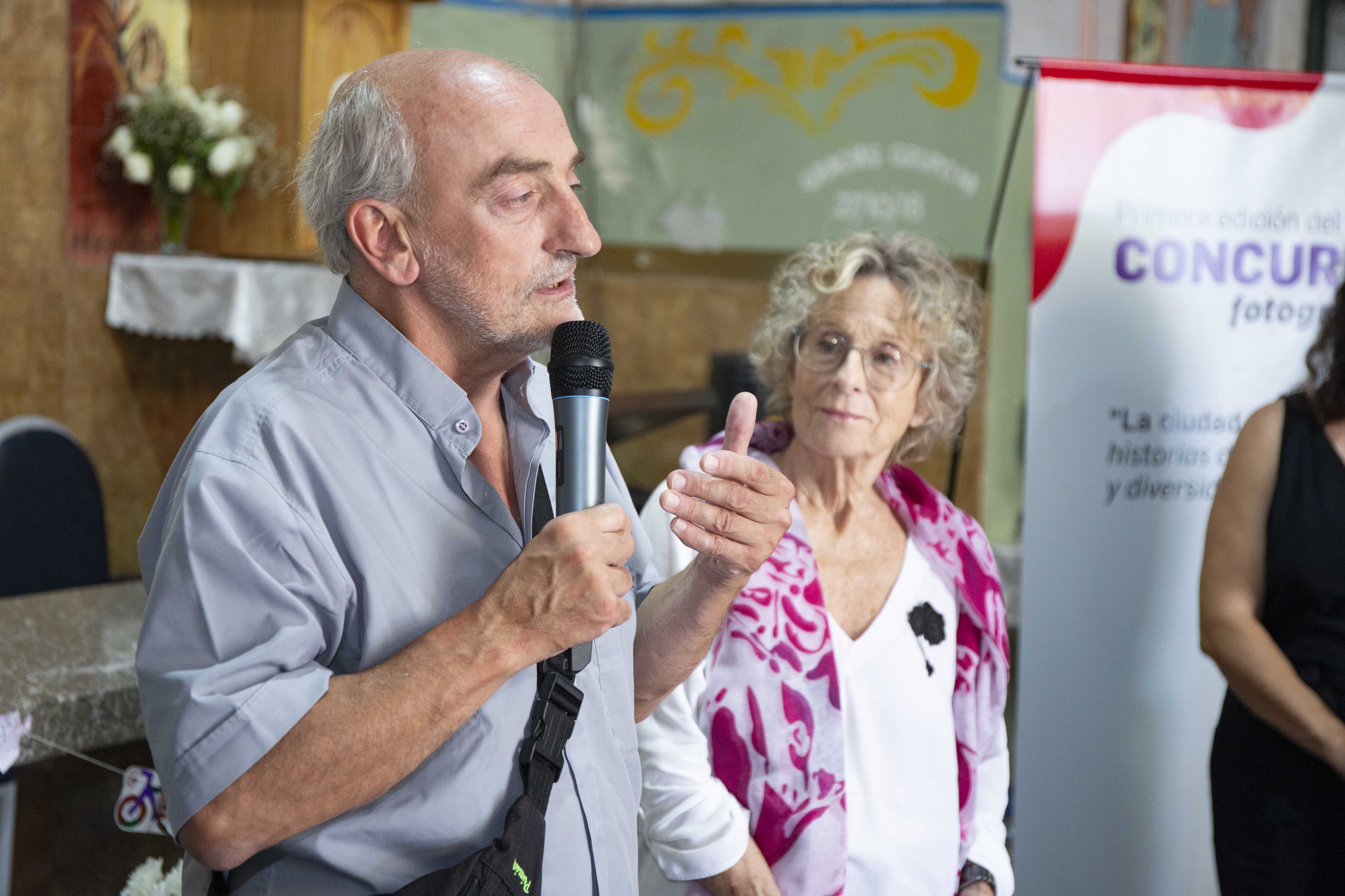 El padre Lorenzo &quot;Toto&quot; de Vedia, sacerdote de la Parroquia Virgen de los Milagros de Caacupé