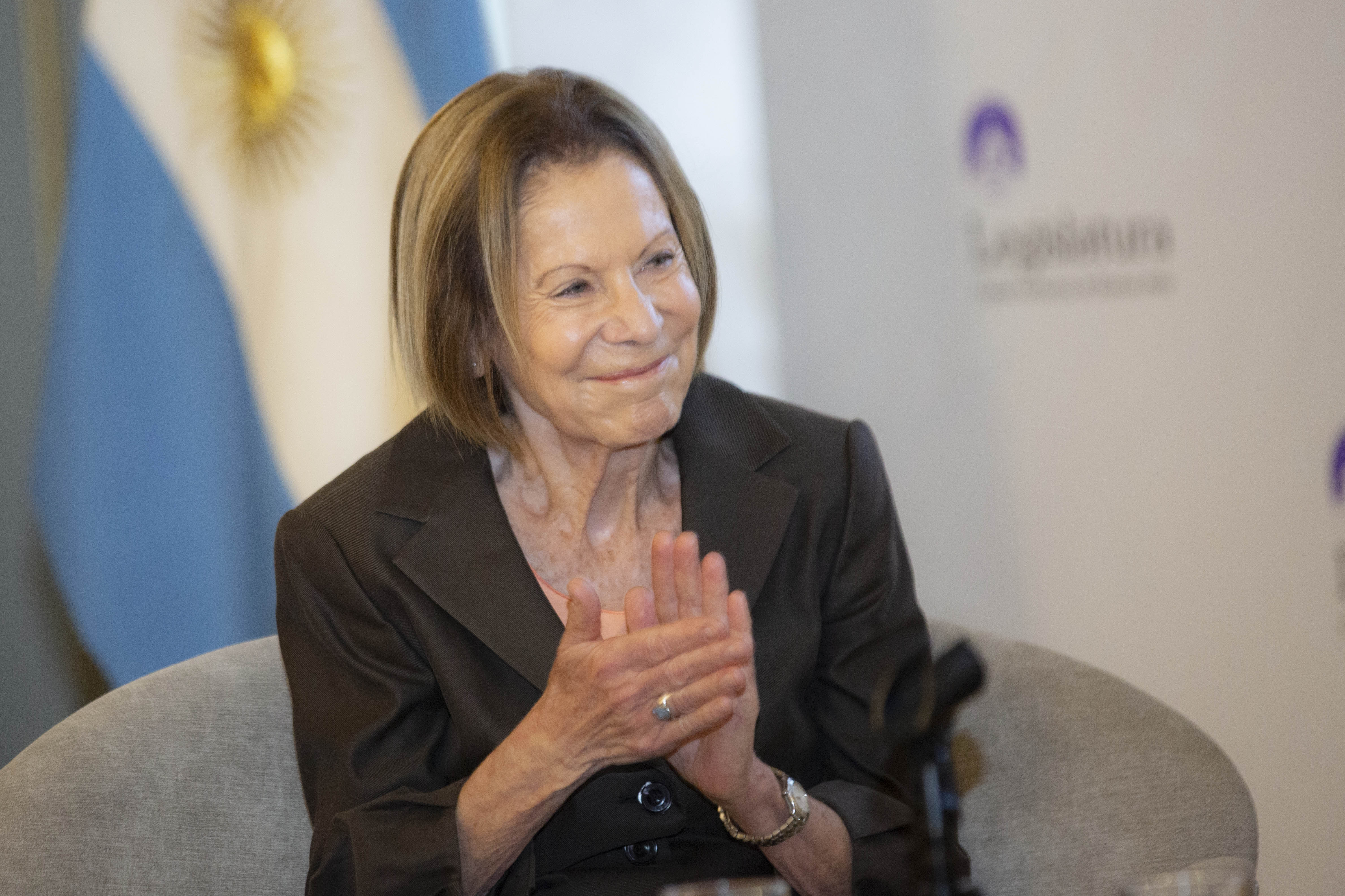 La juez Inés M. Weinberg, presidente del Tribunal Superior de justicia de la Ciudad A. de Buenos Aires