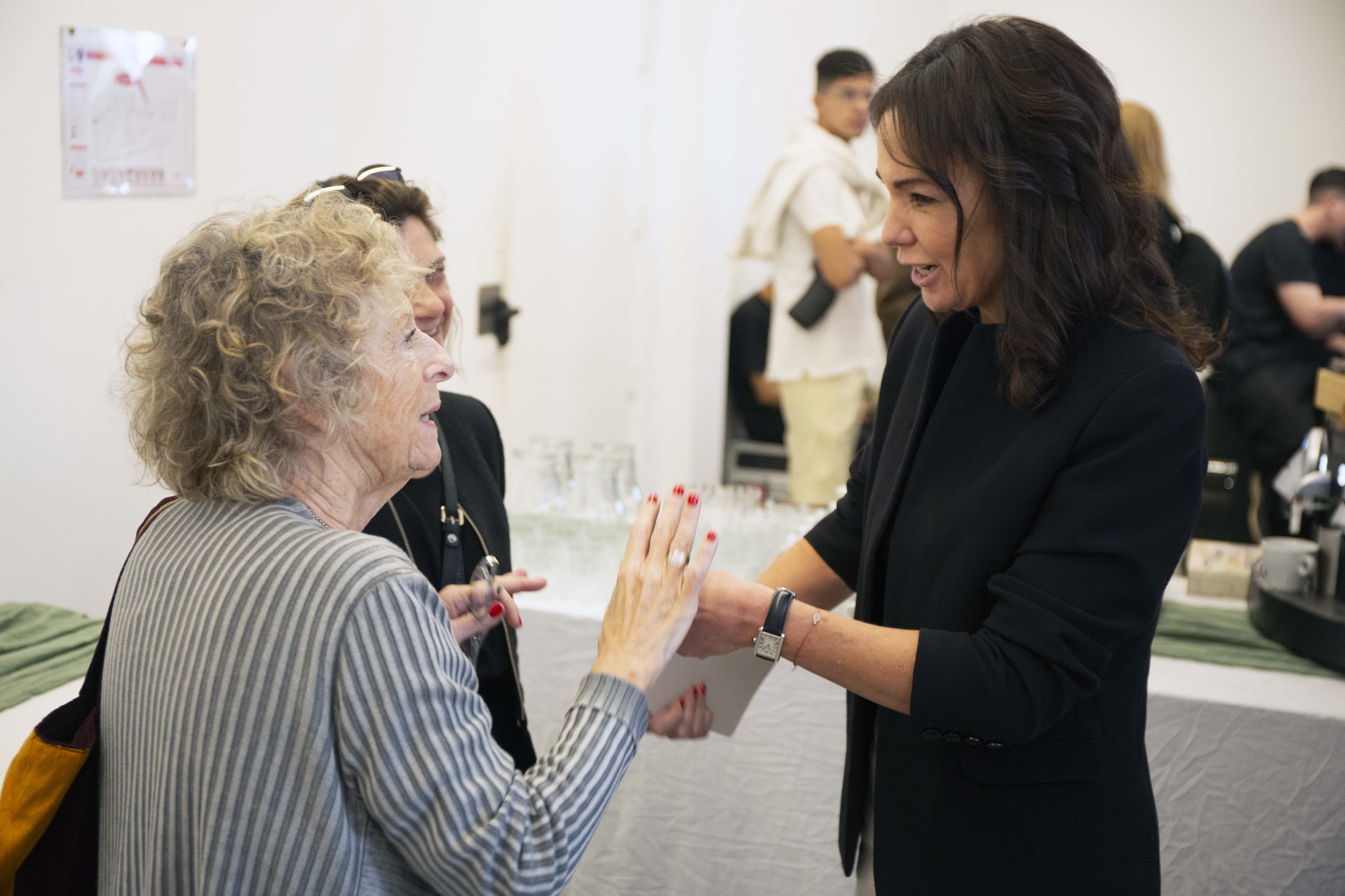 La Dra Alicia Ruiz con la Dra Carolina Stanley.