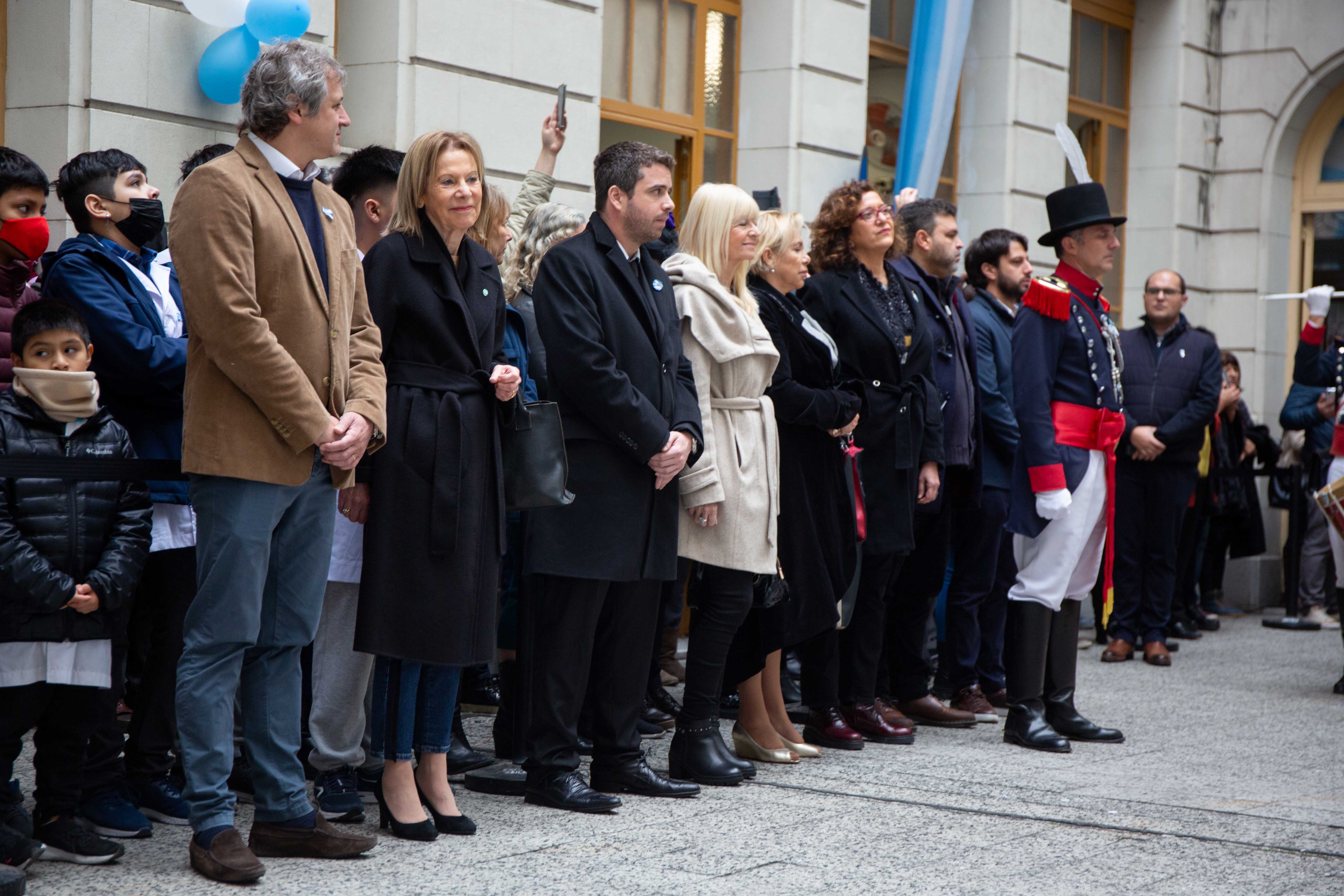 La Dra. Inés M. Weinberg durante el acto.
