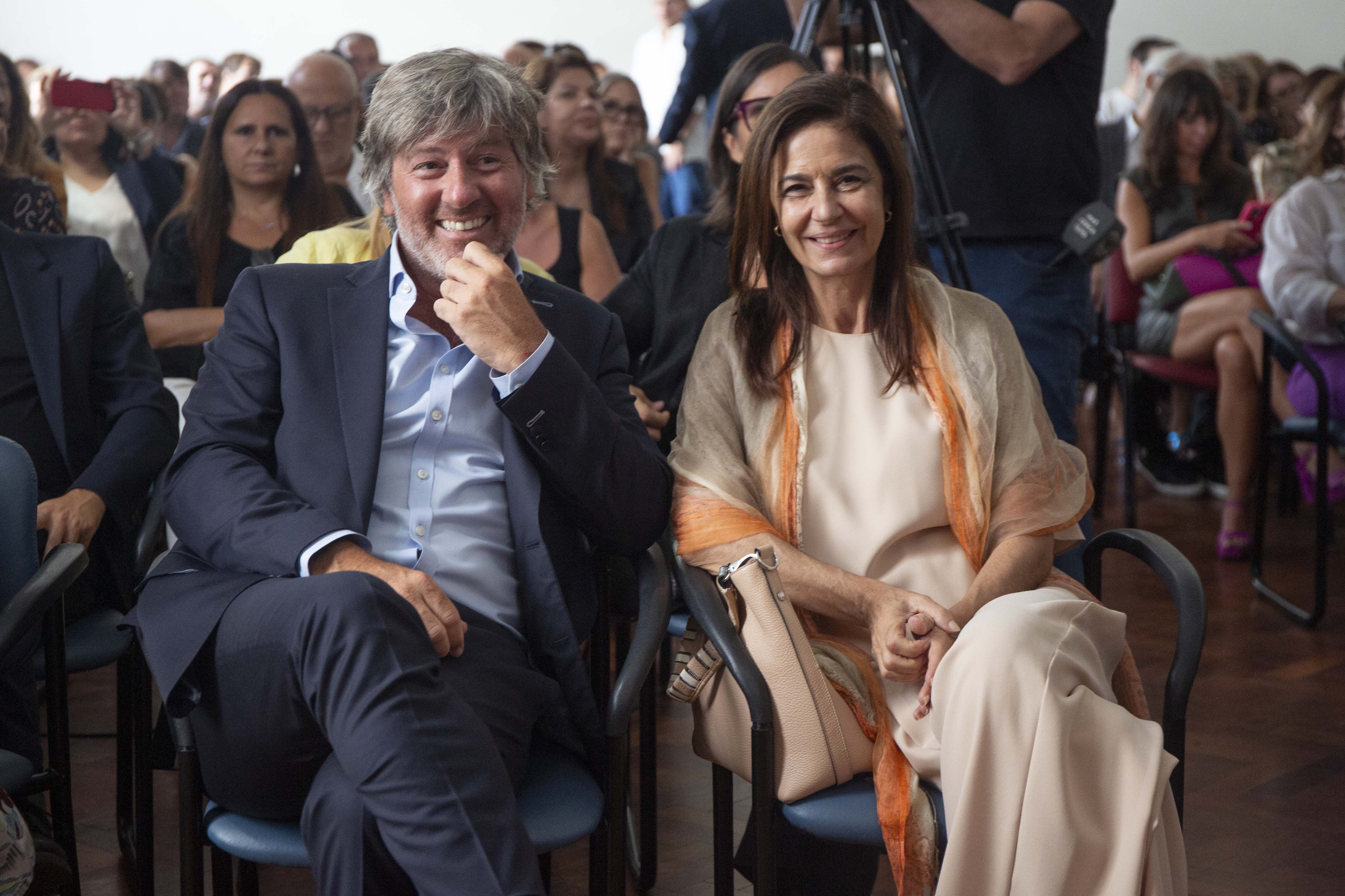 La jueza Marcela de Langhe del Tribunal Superior de Justicia y el Dr. Juan Bautista Mahiqués, Fiscal General de la CABA.