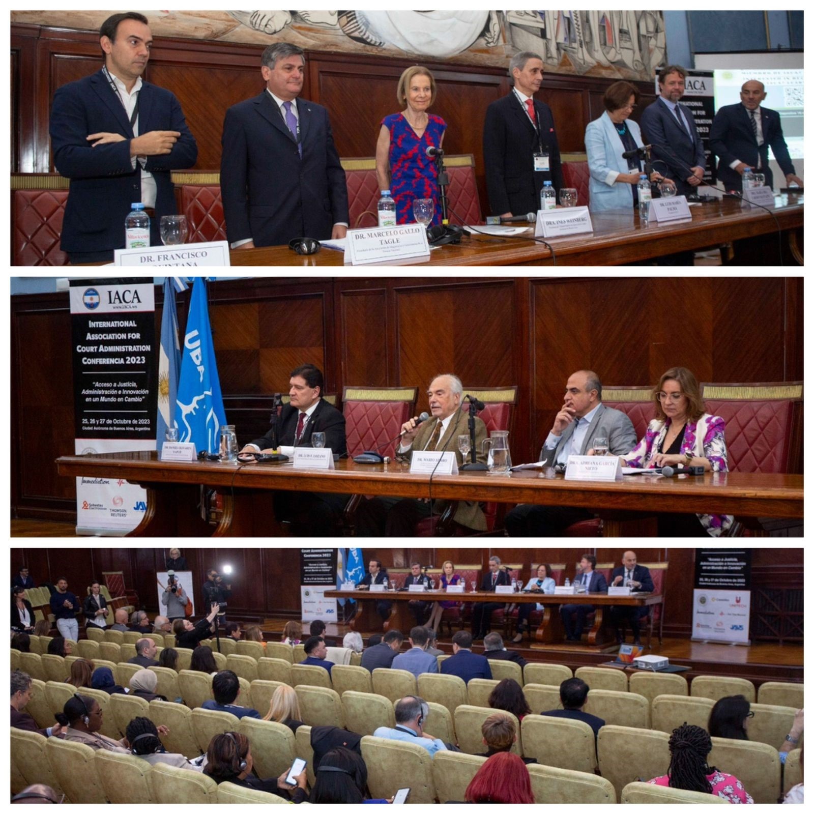 Conferencia “Acceso a Justicia, Administración e Innovación en un Mundo en Cambio” en la Facultad de Derecho de la Universidad de Buenos Aires