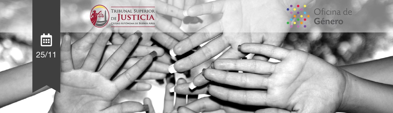 Flyer por el Día Internacional de la Eliminación de la Violencia contra las Mujeres