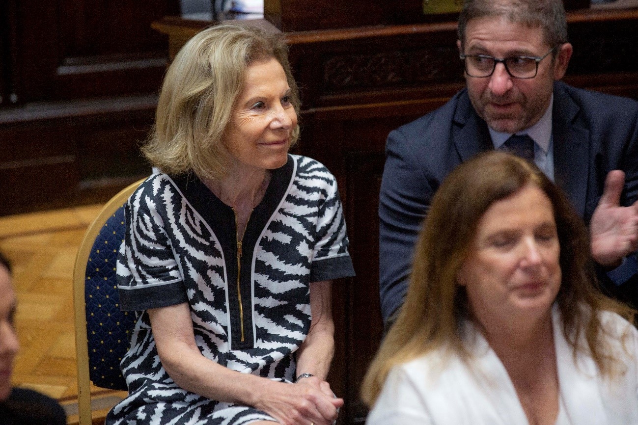 La Presidente del Tribunal Inés M. Weinberg en la apertura de Sesiones Ordinarias de la Legislatura.