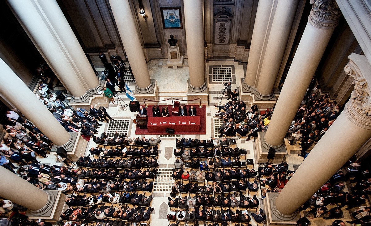 Acto de inauguración del Año Judicial 2018 en la Corte Suprema de Justicia de la Nación.
