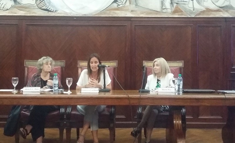 Alicia Ruiz, Genoveva Cardinali y Marta Paz