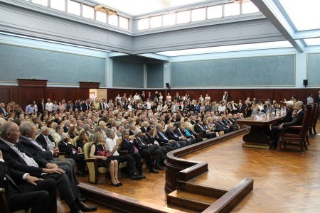 Acto de asunción del nuevo decano de la Facultad de Derecho de la Universidad de Buenos Aires.