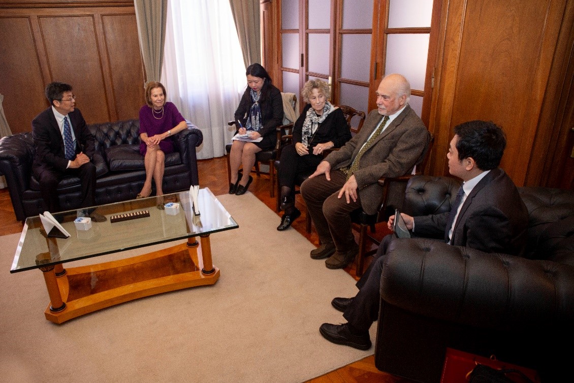 Visita institucional de magistradas y magistrados de Beijing al Tribunal Superior de Justicia de la Ciudad