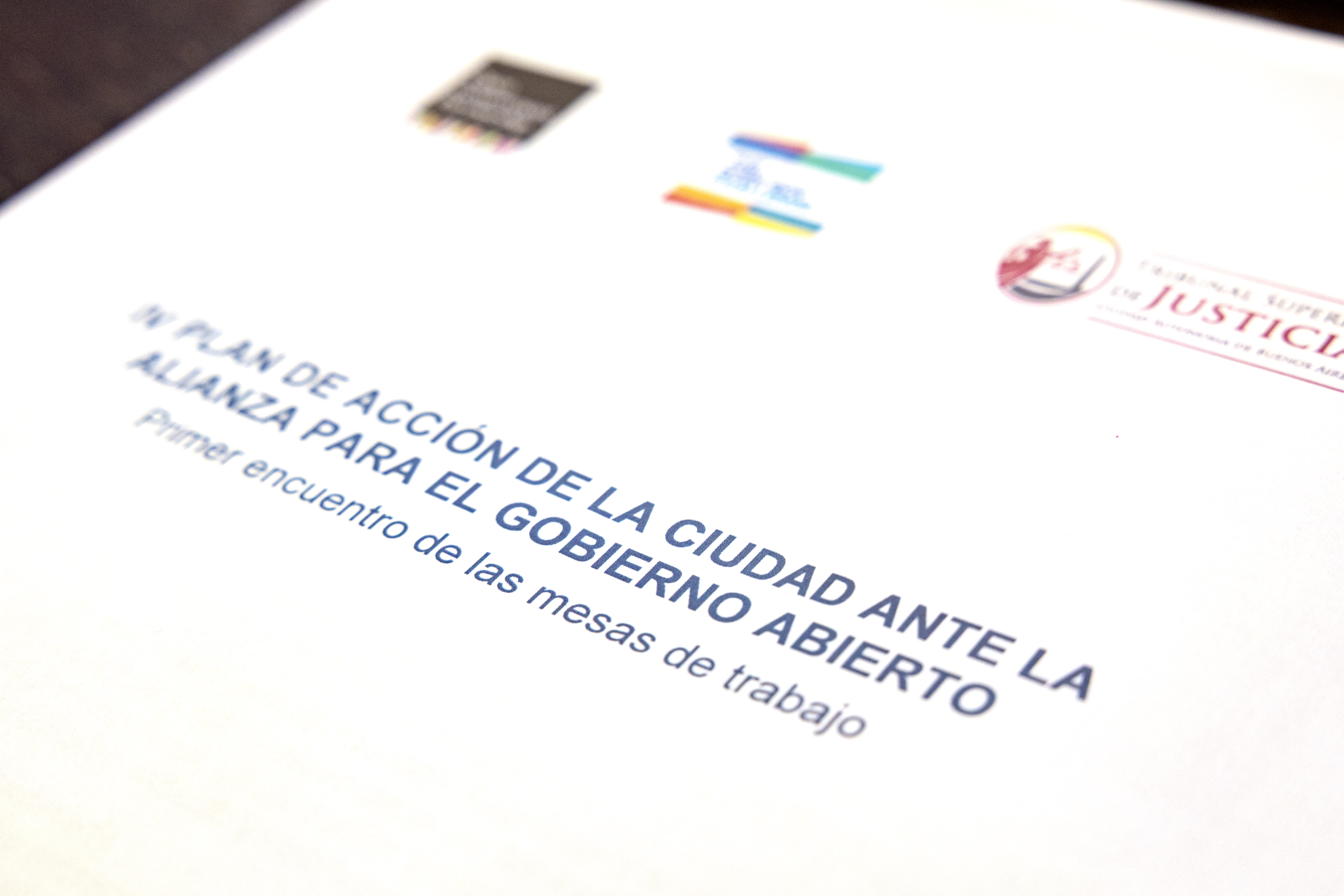 Programa de la primera mesa de trabajo del &quot;IV Plan de Acción de la Ciudad ante la Alianza para el Gobierno Abierto&quot;