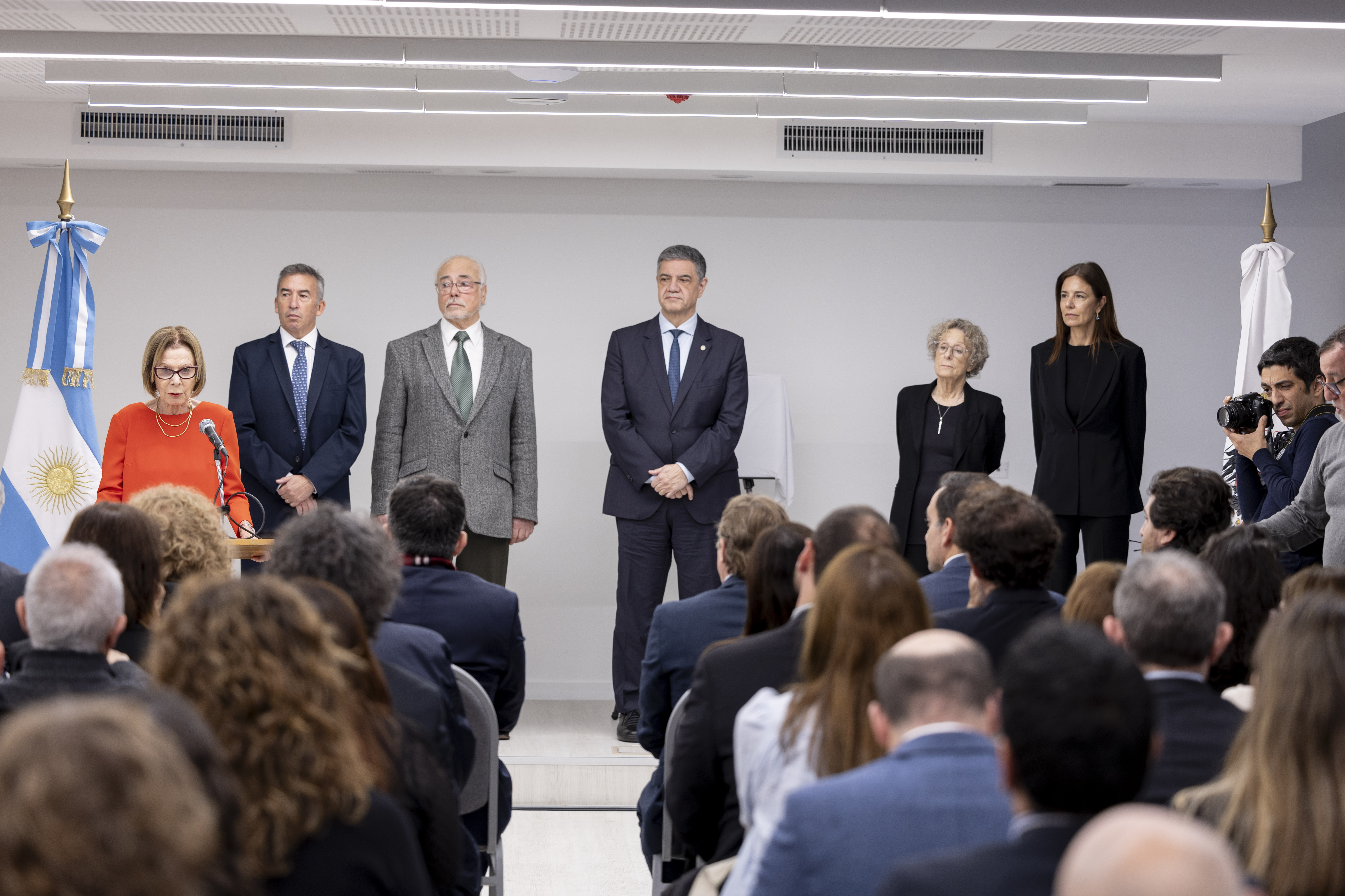 La Presidente del TSJ, Inés M. Weinberg, durante su discurso inaugural.