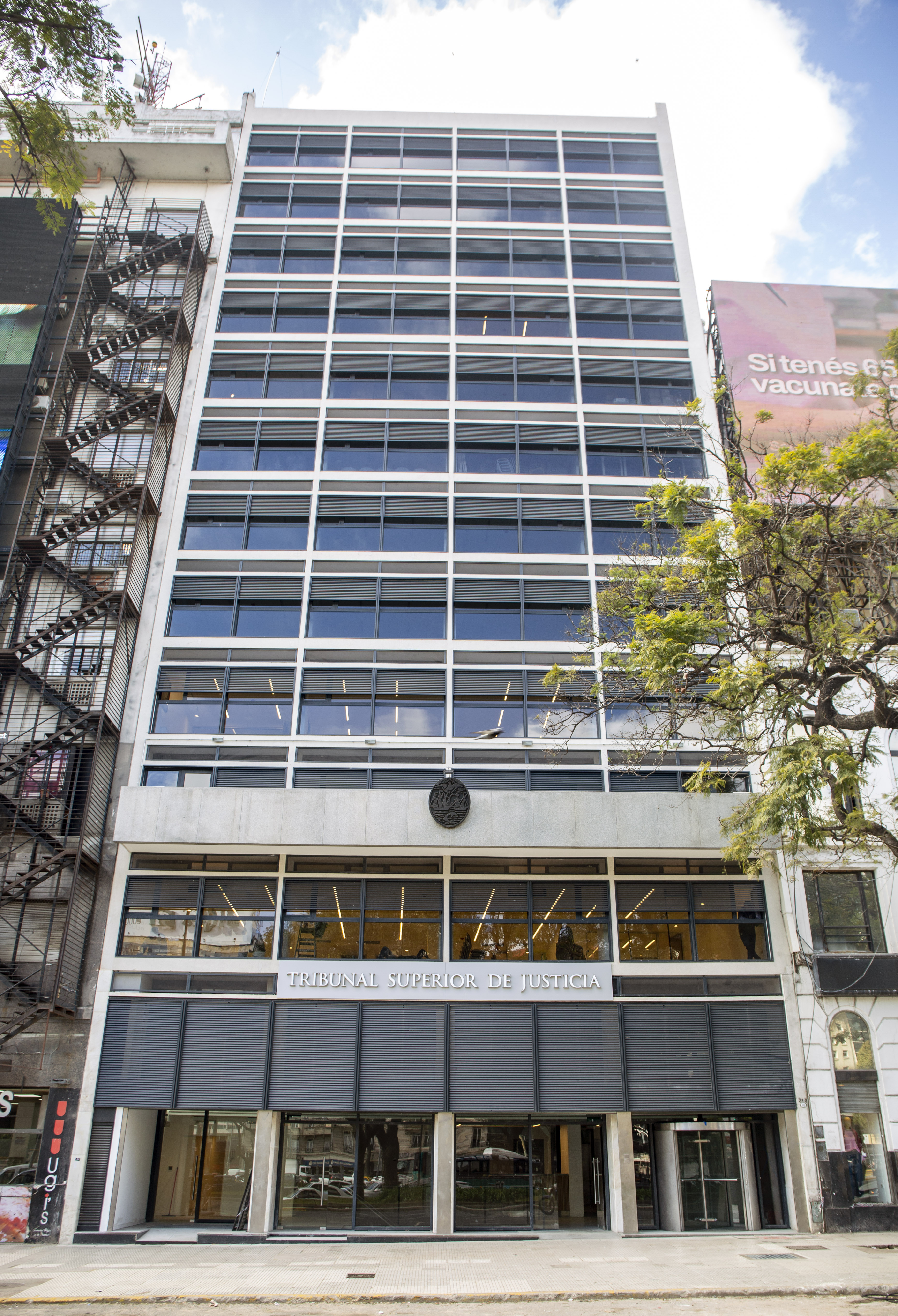 La fachada del edificio tras la remodelación.