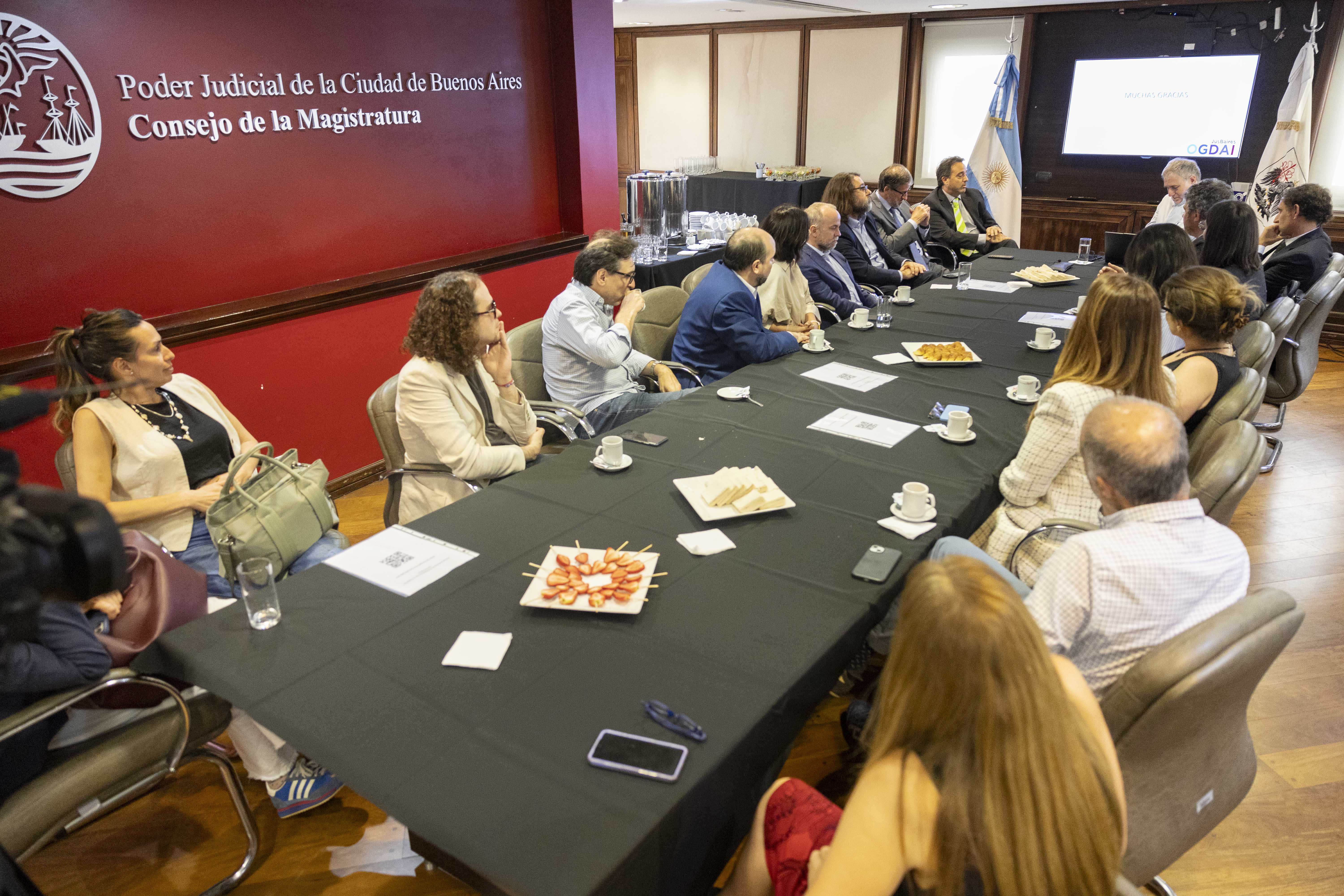 Presentación del Portal de Transparencia del Poder Judicial de la Ciudad de Buenos Aires.