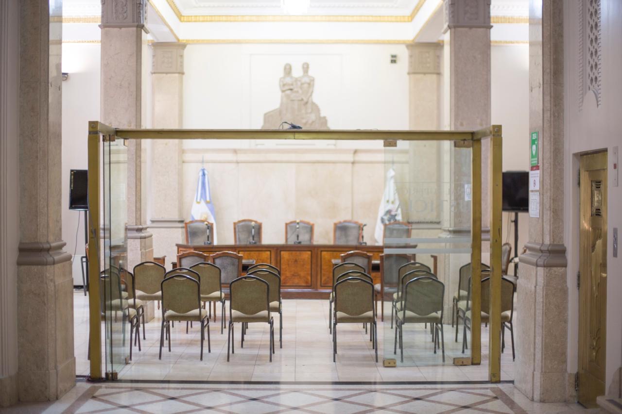 Sala de Audiencias del Tribunal.